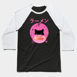 cat ramen Baseball T-Shirt